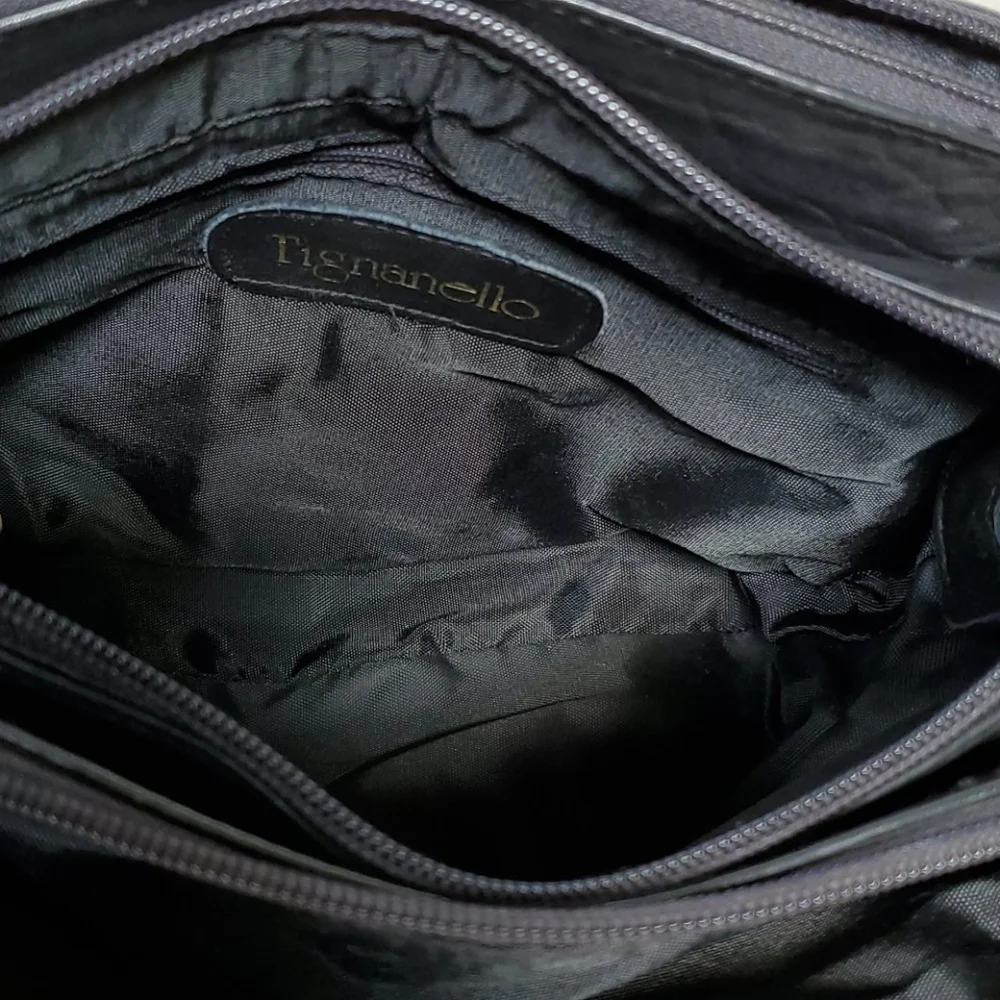 Vintage Tignanello Bag Black/Gold